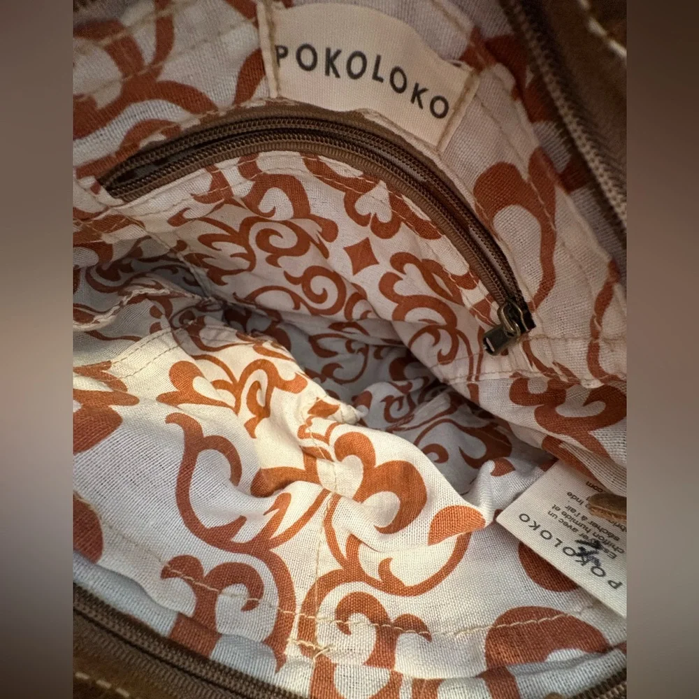 🐄😱POKOLOKO Cowhide & Leather Western Crossbody - Picture 4 of 7